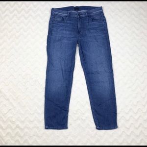 MOTHER cropped jeans